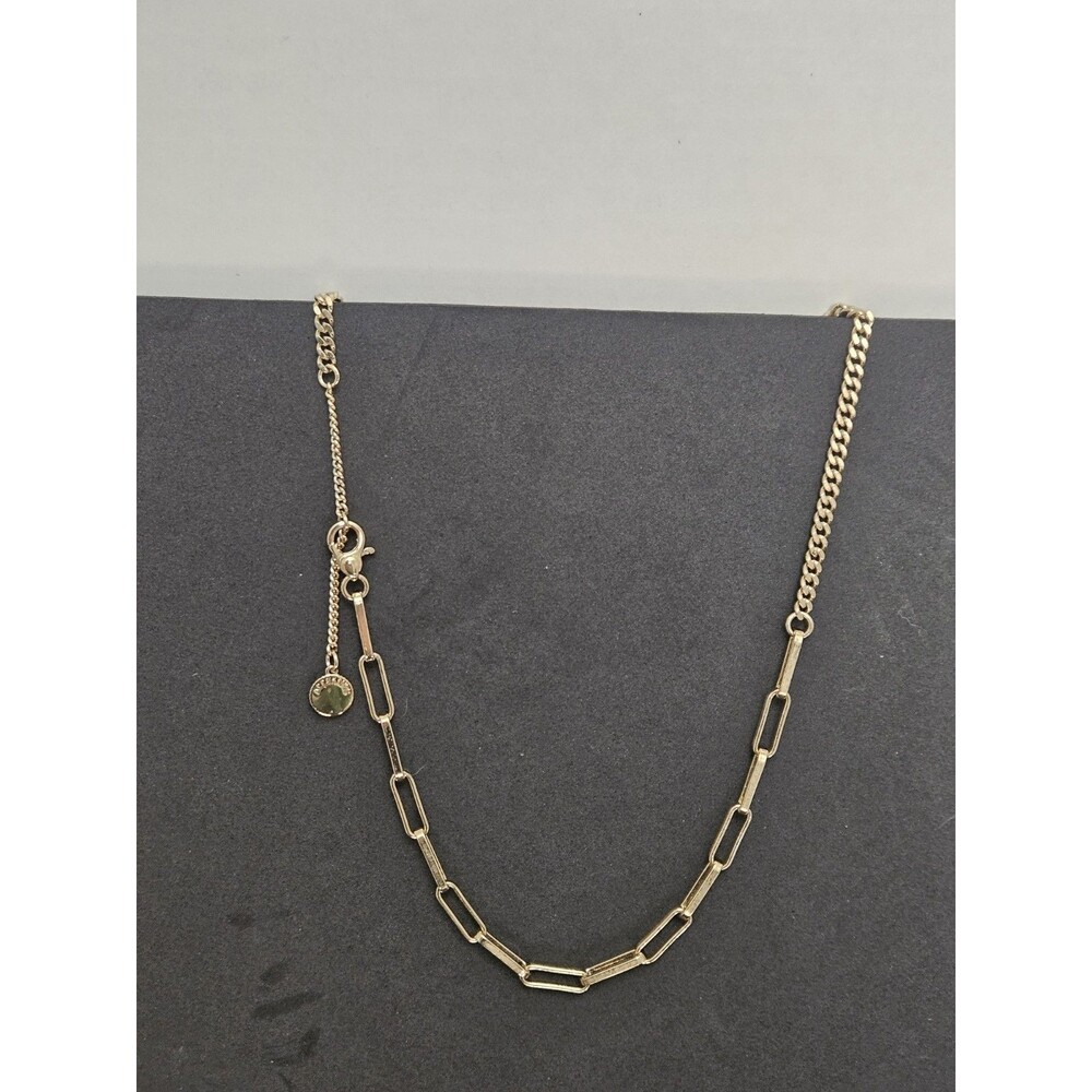 Allsaints Dora Paperclip Chain Necklace